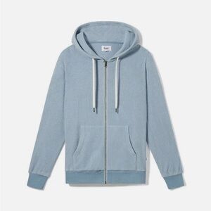Feat Women's BlanketBlend Zip Up Hoodie Blue Medium M